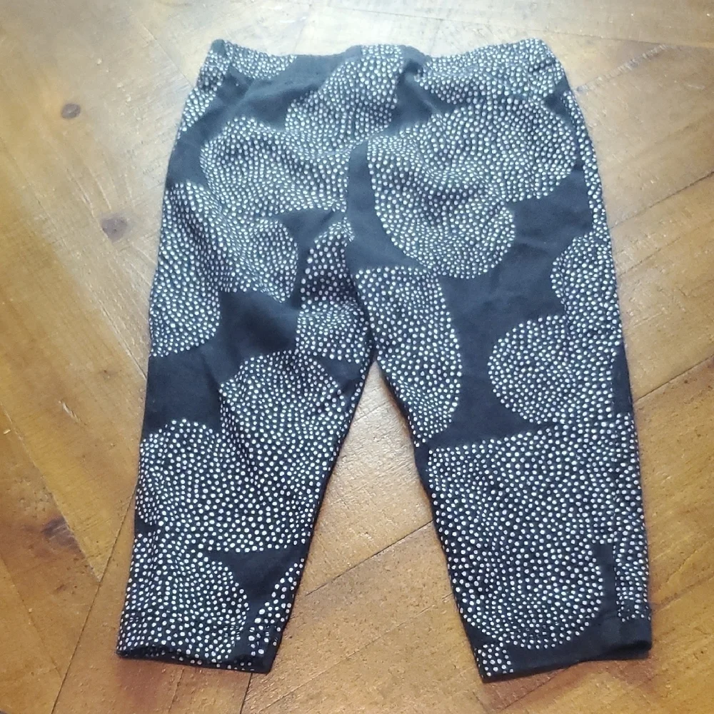 🐻 Carter's Black and White Cloud Pattern Leggings